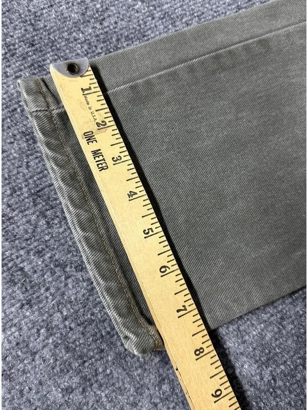 Levis 501 Jeans Mens Straight Leg Classic Fit Button Fly Green (32x30)